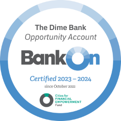 Bank On certification logo